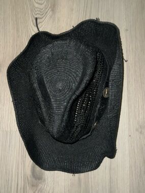 Urban Outfitters Black Cowboy Hat – One Size